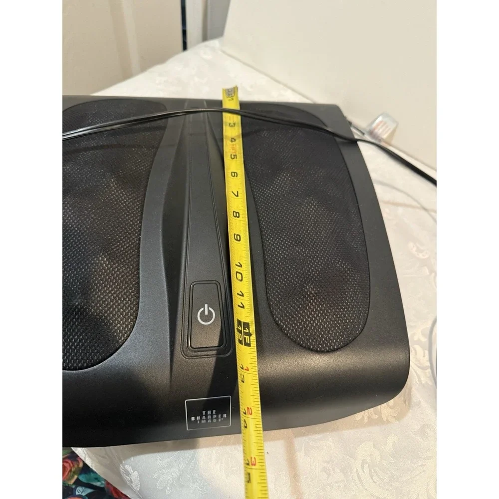 Sharper Image Shiatsu Foot Massager‎ Deep Kneading Heat 6 Heads MSG-F110